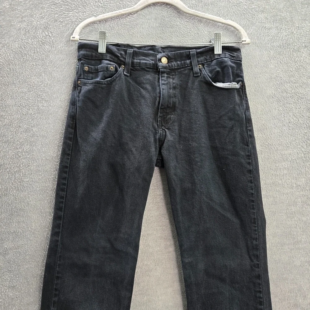 Levi's 511 Men Jeans 30x30 Blue Denim‎ Slim Straight Pockets Mid Rise Dark Wash